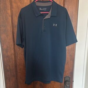 Under Armour Men's Dark Blue Polo Shirt